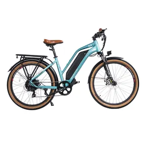 Bicicleta Eléctrica urbana para adultos, Bici Urbana de 48V y 750w, disponible