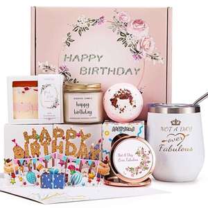 Birthday <b>Gift</b> <b>Set</b> with Scented Candles, Soap, and Bath <b>Set</b>, Perfect for Mother's Day, Girlfriends, Ladies, and Wedding Favors - Product Image 3
