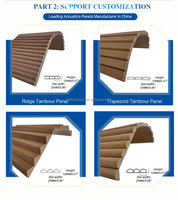 Panneaux muraux décoratifs en noyer naturel AoRong, flexibles, pour murs intérieurs, revêtement mural pliable, effet bois rainuré, tambour