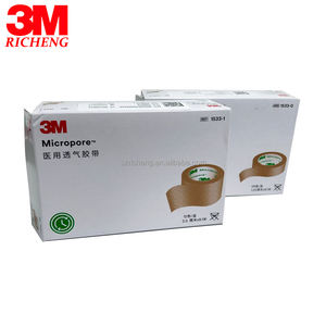 <span class=keywords><strong>3M</strong></span> <span class=keywords><strong>Micropore</strong></span> Tan Cinta Quirúrgica 1533-1 <span class=keywords><strong>Color</strong></span> de <span class=keywords><strong>Piel</strong></span> Cinta Médica 2, 5CMX9, 1M Cinta Quirúrgica de Papel - Product Image 5