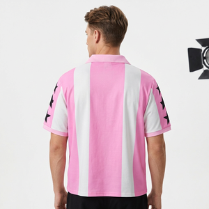 Tela CVC de Alta Calidad, 180 GSM, para Camisetas, Color Sólido, Hombros Caídos, Anti-Pilling, Manga Corta, Casual, Unisex, Lavada - Product Image 4