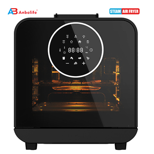 Friteuse à vapeur 15L 1635W Four Combiner vapeur avec Air Fryer Moins d'huile LED Écran tactile friteuse à vapeur numérique intelligente - Product Image 6