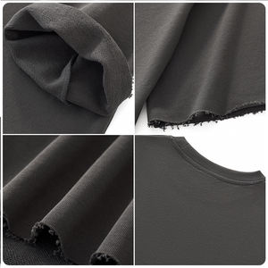 Mens Oversized <strong>T</strong>-<strong>Shirts</strong> Fashion Loose Fit Crewneck Tshirt Streetwear Heavyweight Short Sleeve Tee <strong>Shirt</strong> Gym Workout Tops - Product Image 3