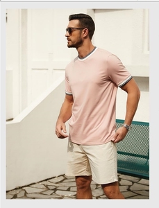 Camiseta de Verano para Hombre de Alta Calidad, Tejida, Transpirable y de Secado Rápido - Corte Regular, Estilo Casual - Product Image 6