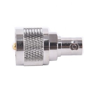 แบรนด์คุณภาพสูง PL-259 ปลั๊กตัวผู้เข้ากับ BNC SOCKET ตัวเมีย อะแดปเตอร์ RF รุ่น RY-connector-UHF - Product Image 1