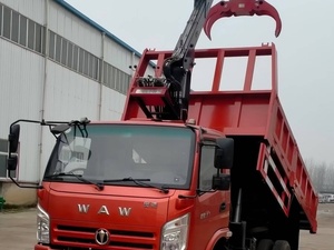 Nuevo Vehículo de Limpieza de Residuos de Construcción y Madera 4x4 Diésel de Uso Pesado con Garra y Caja de Carga Autodescargable - Product Image 2