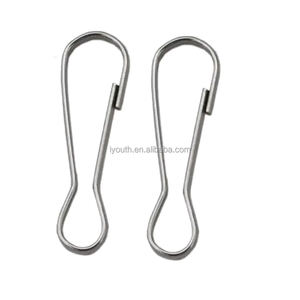 Ganchos de cordón de metal Gancho a presión J de hierro, Gancho a presión para cortina de gota de agua para llavero <span class=keywords><strong>Dolder</strong></span> - Product Image 5