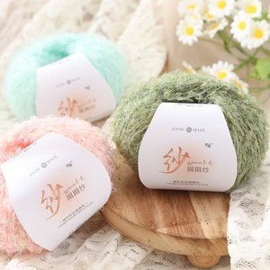 Hilo Circular <span class=keywords><strong>de</strong></span> <span class=keywords><strong>Lana</strong></span> Hecho a Mano <span class=keywords><strong>de</strong></span> 25g, Perfecto para Tejer Suéteres, Bufandas, Muñecas y Pequeños Artículos Teñibles - Product Image 4