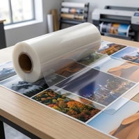 Film PET trempé super anti-rayures pour lamination thermique 400 microns, pour impression et lamination