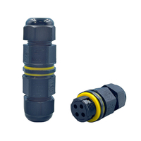 Connecteur Électrique Étanche IP68 M684-B, Jonction de Câble à Visser pour Alimentation Extérieure