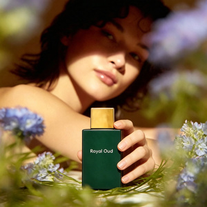 Parfum de luxe de style arabe de Dubaï, King Professional Oud Royale Woody, parfum boisé longue durée pour hommes, eau de parfum 100 ml en spray - Product Image 1