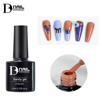 Vernis Gel Scintillant BD Sandy Effet Disco Brillant Effet Diamant Réfléchissant Soak Off UV pour Ongles – Marque Privée