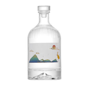 Fabricantes al por mayor Bebidas espirituosas vacías Vidrio 500ml Botellas <span class=keywords><strong>de</strong></span> vidrio <span class=keywords><strong>de</strong></span> <span class=keywords><strong>sidra</strong></span> Whisky Botellas <span class=keywords><strong>de</strong></span> montaña Vodka Gin Whisky - Product Image 1