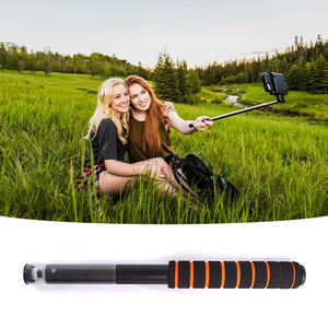 Selfie <span class=keywords><strong>Stick</strong></span> de aluminio de Alto Nivel personalizado con bloqueo giratorio y extensión telescópica para deportes y entretenimiento - Product Image 5
