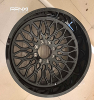 Polierte Aluminiumfelgen 20x10 20x12 22x10 22x12 24x12 24x14 26x14 26x16 Deep Dish 8x180 8x170 8x6.5 für Ram 2500 Chevy 2500 Felgen