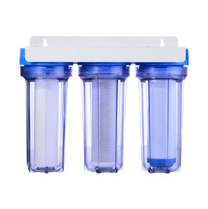 Filtración de <span class=keywords><strong>agua</strong></span> de fácil instalación, filtros de <span class=keywords><strong>agua</strong></span> de tres etapas, sistema de tratamiento <span class=keywords><strong>purificador</strong></span>, purificación para uso doméstico - Product Image 1