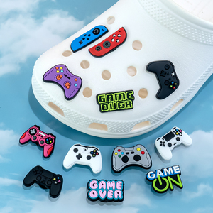 Nouvelle Arrivé<span class=keywords><strong>e</strong></span> Design Populaire Rétro Années 80 Vibes Gamer Forme 2D Cool Breloques de Chaussures Gamer Ensemble Blocs <span class=keywords><strong>Tetris</strong></span> Décorations de Chaussures pour la Vente en Gros - Product Image 3
