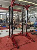 BW Squat Power Rack Iron Dual Pulley Cable Crossover Functional Trainer Durable Commercial Gym Equipment Mutli Function Station