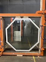 NFRC AS2047 Fenêtres fixes en aluminium de haute qualité standard Impact des ouragans Grand mur de fenêtre en verre