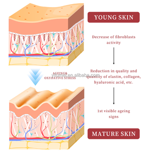 Ampoule réparatrice des marques d'acné HA Skin Booster, flacons d'essence multi-nutriments, améliore la texture de la peau, éclaircit la peau terne, soin du visage - Product Image 3