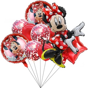 Bán Buôn Màu Hồng <span class=keywords><strong>Mickey</strong></span> Chuột Bóng Đặt Trang Trí Minnie Chủ Đề Cô Gái Sinh Nhật Đảng Bóng Bay Kit Nguồn Cung Cấp - Product Image 3