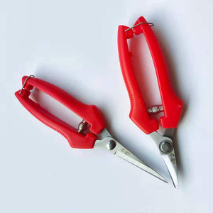 Sécateurs de précision Diamond, lame en acier inoxydable de 30 mm, structure papillon en forme de coude, pour la taille des fruits et légumes - Product Image 1