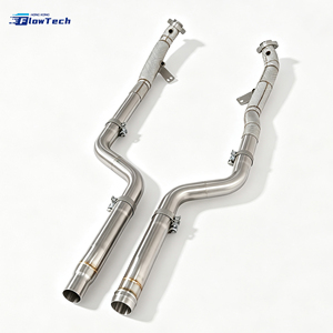 ท่อดาวน์ไปป์แบบไหลสูงสำหรับ Mercedes E550 CLS550 W212 W218 M278 4.7L V8 Biturbo ผลิตจากเหล็ก 304 สำหรับอัพเกรดท่อไอเสียแบบเรซซิ่ง - Product Image 2