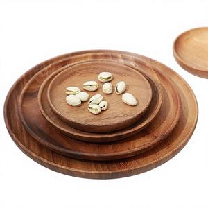 Ensemble de vaisselle en bois de style nordique écologique à succès, assiette familiale, saladier, planche à nouilles italienne, accessoires de cuisine - Product Image 1