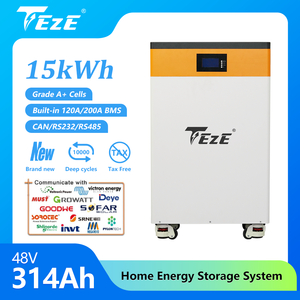 Paquete de Baterías LifePo4 de 15kWh 16kWh 48V/51.2V 314Ah, Sistema de Almacenamiento de Energía para el Hogar, Batería de Respaldo Solar - Product Image 1