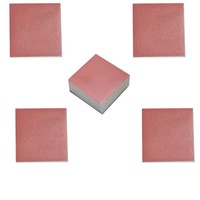 0.8-15 W/m.k 100 Mm * 100 mm Dureté 12um Tampon en silicone conducteur thermique pour Gpu