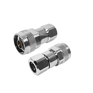 <span class=keywords><strong>Connecteur</strong></span> coaxial RF mâle de type N à fixation par vis, compatible avec câble coaxial RG8 pour connexions coaxiales N, fourni par l'usine - Product Image 4