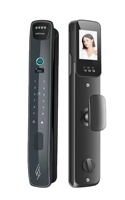 Cerradura de seguridad para puerta Tuya WiFi con reconocimiento facial de huellas dactilares Cerradura de puerta digital Cerradura electrónica inteligente para puerta