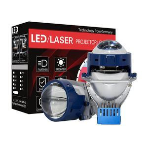 Nouveauté Usine En Gros 3.0 Bi Led Projecteur Lentille Phare 140w Salut Feux De Croisement Led H4 Projecteur Kit Led Projecteur Phare - Product Image 1