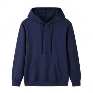 Sudadera con Capucha para Mujer, Invierno, Felpa, Gruesa, Color Sólido, 100% Algodón, Casual, Versátil, Modelo J0194 - Product Image 2