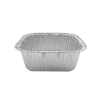 Barquettes alimentaires jetables en aluminium, recyclables, résistantes à la chaleur, compatibles four, pour cuisson et plats à emporter