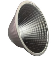 Reflectores de Aluminio de 24 Grados, Diámetro de 75 mm, MIRO95ax4, Copa Reflectora