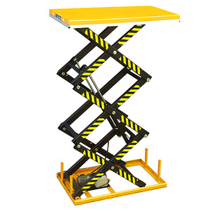 โต๊ะยกไฮดรอลิกแบบกรรไกร 2T 5T สำหรับแท่นวางสินค้า - Product Image 3