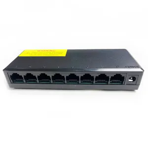 Manufacturer 8-Port Network Switch 100mbps Ethernet with Plastic Shell High Performance Product