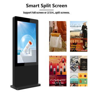 Tùy chỉnh 65 inch 3000 nits 4k ngoài trời IP65 không thấm nước LCD kỹ thuật số biển hiển thị với năng lượng mặt trời - Product Image 5