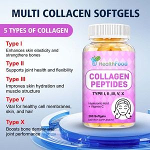 Cápsulas de Colágeno Personalizadas, Péptidos de Colágeno, Complejo Multicolágeno, Promueve una Digestión Saludable con Suplemento Dietético - Product Image 2