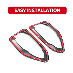 อุปกรณ์เสริมภายในรถยนต์สแตนเลสสำหรับ2018เจ็ทเครื่องปรับอากาศด้านหน้าช่อง<span class=keywords><strong>แอร์</strong></span>ซ้ายและขวา - Product Image 6