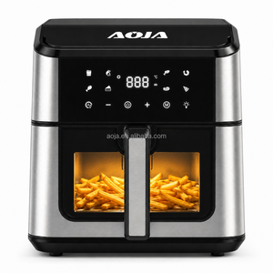 Friteuse à air personnalisable 8L 1800W, visible, arrêt et reprise automatiques par température prédéfinie, compatible lave-vaisselle, OEM ODM disponible - Product Image 4