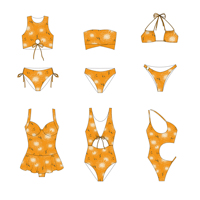 Ensemble de bikini dos nu personnalisé OEM ODM pour femme, à nouer sur les côtés, séchage rapide, résistant au chlore, vente en gros directe usine