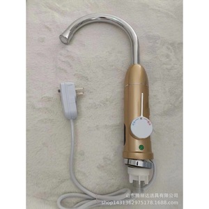 Grifo de Agua Caliente Eléctrico Instantáneo Ejiang, Dorado, con Pantalla LCD, Entrada Inferior, Control Mecánico - Product Image 4