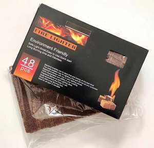 Allumeurs de charbon de bois inflammables pour barbecue, Europe et Amérique, 48 grilles par boîte - Product Image 4