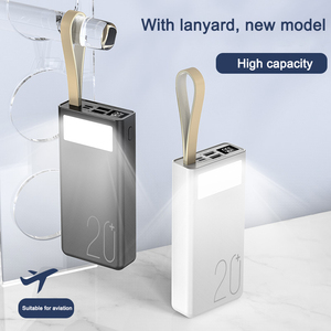 Power Bank 20000mAh Cargador portátil Powerbank 20000mAh <span class=keywords><strong>Batería</strong></span> <span class=keywords><strong>externa</strong></span> PD 20W <span class=keywords><strong>Carga</strong></span> <span class=keywords><strong>rápida</strong></span> para iPhone <span class=keywords><strong>Xiaomi</strong></span> PoverBank - Product Image 2