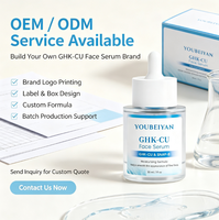 Serum Wajah OEM Private Label Vegan Organik Kolagen GHk-Cu Snap-8 Anti-Kerut Pemutih Mengecilkan Pori-Pori Melembapkan Perbaikan 30ml