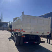 Camion benne Sinotruck Howo 6x4 d'occasion, 351-450 ch, Euro 4 Diesel, longueur de la cuve de chargement de 8 m
