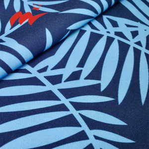 Super morbido peso leggero 125gsm stampato digitale 100D tessuto in poliestere <span class=keywords><strong>Spandex</strong></span> 4 vie tessuto elasticizzato per le donne camicette camicie - Product Image 1