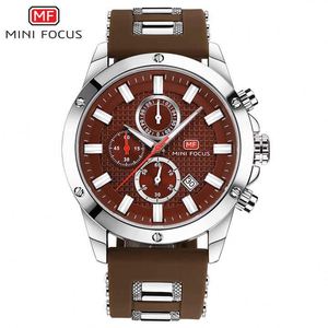 นาฬิกาข้อมือผู้ชาย MINI FOCUS 0089G โครโนกราฟ ควอตซ์ ระบบดิจิตอล เครื่องญี่ปุ่น กันน้ำ ตัวเรือนโลหะผสม อนาล็อก รุ่น Relogio Masculino - Product Image 3